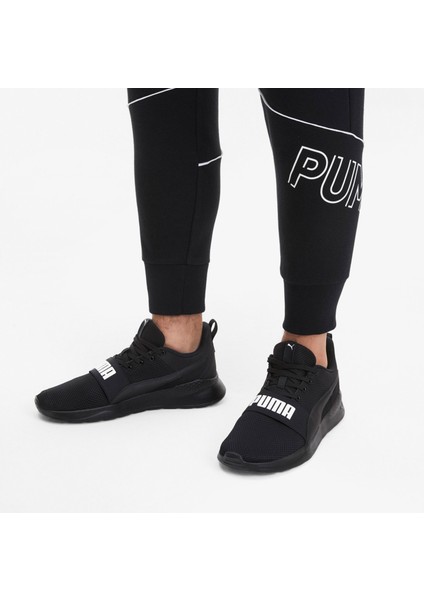 Anzarun Lite Bold Erkek Siyah Günlük Spor Ayakkabı.01