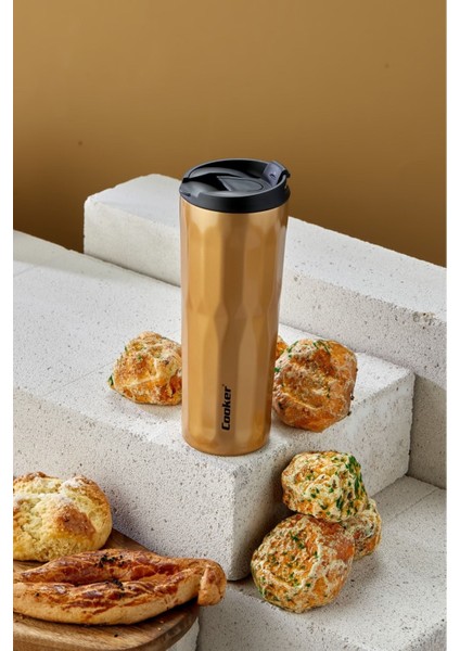 Paslanmaz Çelik 500 ml Çift Kat Termos ve Suluk, dayanıklı ve şık tasarım fırsatları