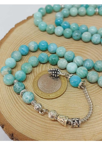 Amazonit Taşı Royal 99LUK Tesbih 8mm (36600) modelleri