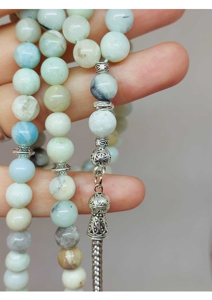 Amazonit Taşı 99LUK Tesbih 8mm (4437) indirimleri