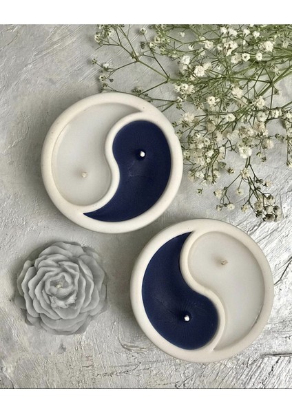 Yin Yang Tütsülük Silikon Kalıp K-1029