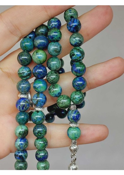 Azurit Taşı 99LUK Tesbih 8mm (3210) fiyatları
