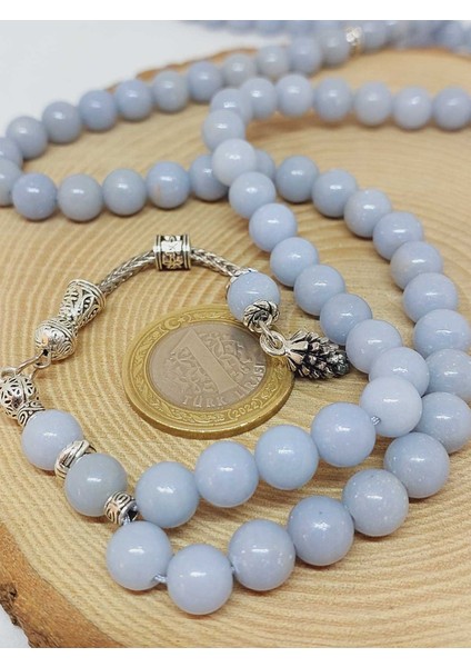 Angelit Taşı 99LUK Tesbih 8mm (3927) modelleri