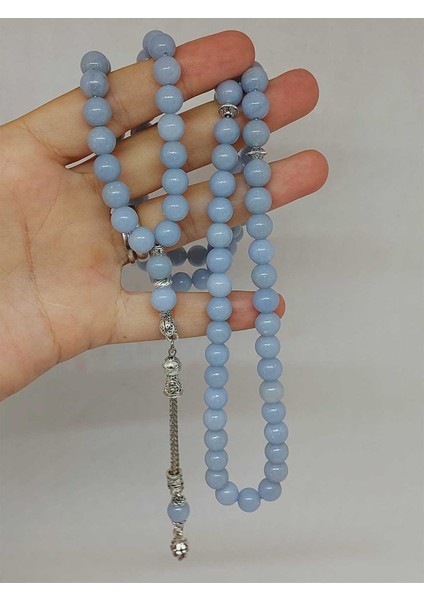 Angelit Taşı 99LUK Tesbih 8mm (3927) indirimleri