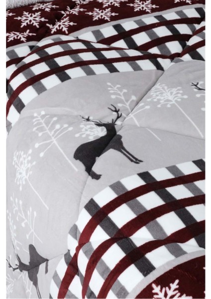 Yılbaşı Temalı Comforter Tek Kişilik Yorgan Seti fiyatları