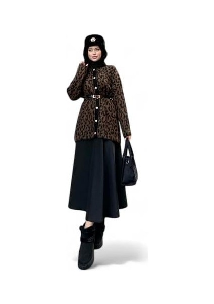 Leopar Hırka-Siyah fiyatları