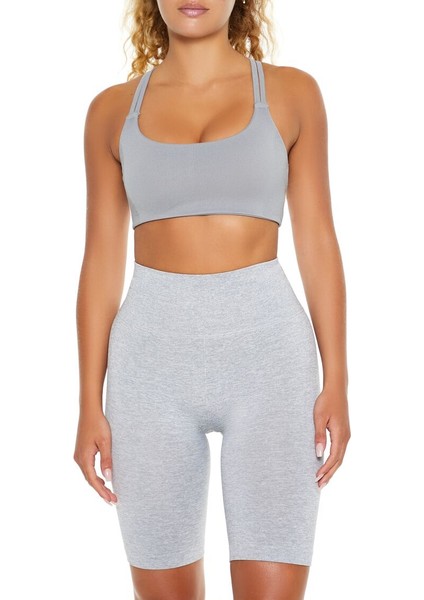F21 Dikişsiz Layered Sporcu Sütyeni