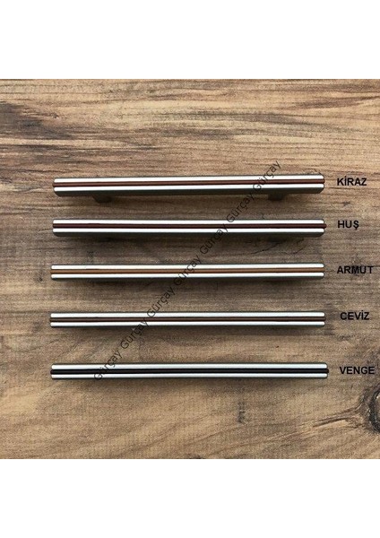 Plastik Ahşap Desenli Kulp Cnr 160 mm 2 Adet Kiraz