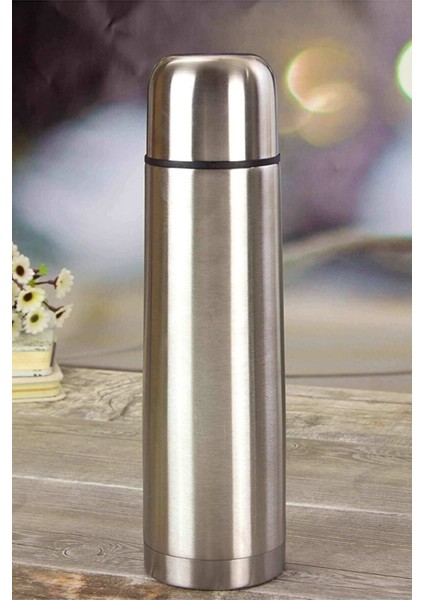 Gri paslanmaz çelik 500 ml termos, şık ve dayanıklı içecek kabı fiyatları