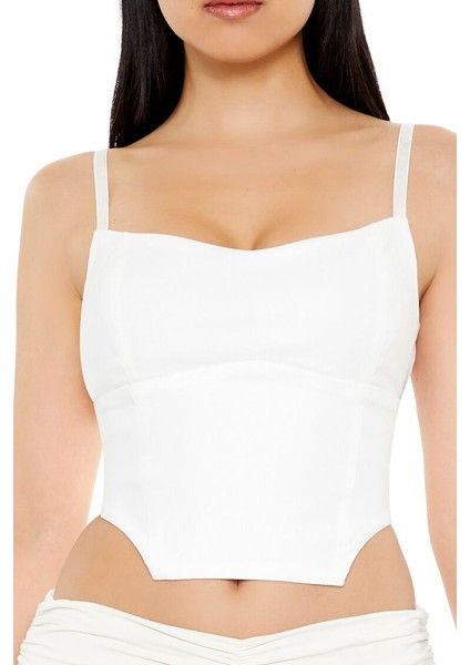 F21 Askılı Crop Korse Üst indirimleri
