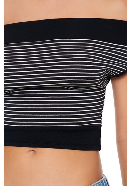 Çizgili Crop Top indirimleri