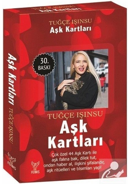 Aşk ve Cazibe Akademisi ile Aşk Kartları - Kahve Mum Hediyeli Set