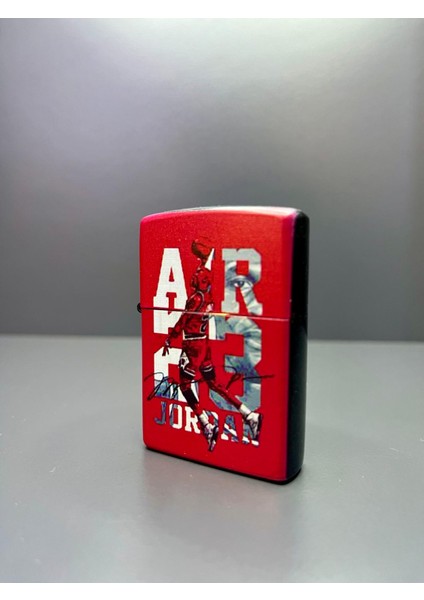 Zippo Model Lazer Baskı Benzinli Metal Çakmak