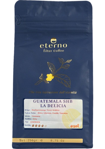 GUATEMALA SHB LA DELICIA ÇEKİRDEK - 250GR