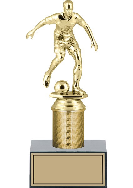 Futbol Figürlü Ödül Kupası Okul Kupası 21 cm