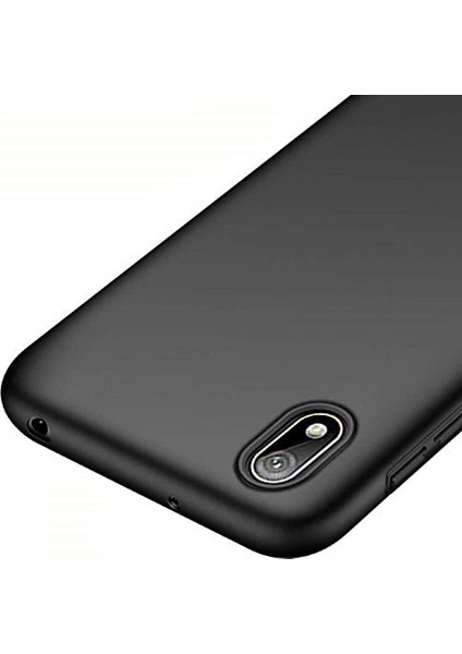 Huawei Y5 2019 ile Uyumlu Soft Esnek Silikon Kılıf - Siyah