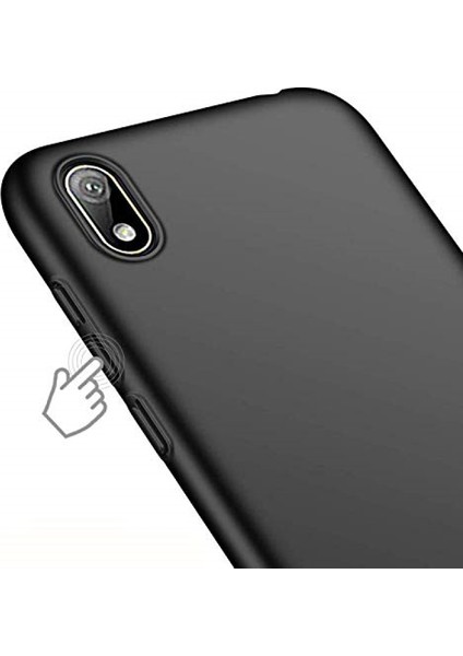 Huawei Y5 2019 ile Uyumlu Soft Esnek Silikon Kılıf - Siyah