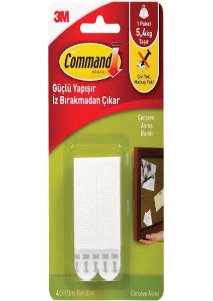 Command 17201 4 Orta Boy Cırt Cırt Bant