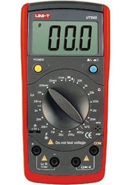 UT-603 Lcr Endüktans Kapasitans Kondansatör Ölçer