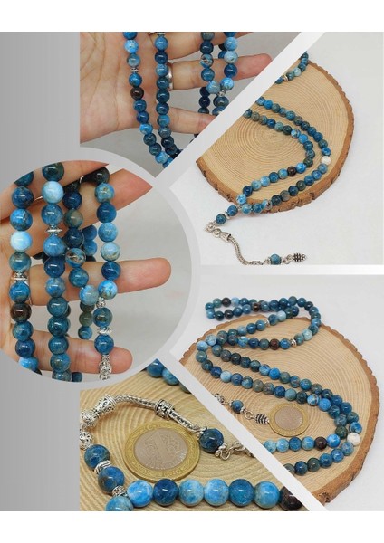 Apatit Taşı 99LUK Tesbih 8mm (14290)