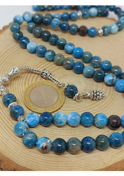 Apatit Taşı 99LUK Tesbih 8mm (14290) modelleri