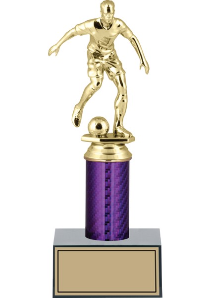 Futbol Figürlü Ödül Kupası-Okul Kupası-Hediye Kupa 23 cm