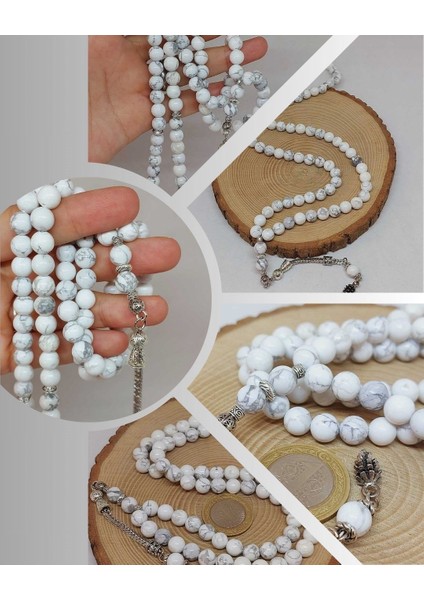 Havlit Taşı 99LUK Tesbih 8mm (1847)