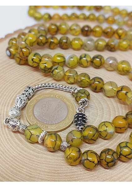 Akik Taşı 99LUK Tesbih 8mm (4203) modelleri