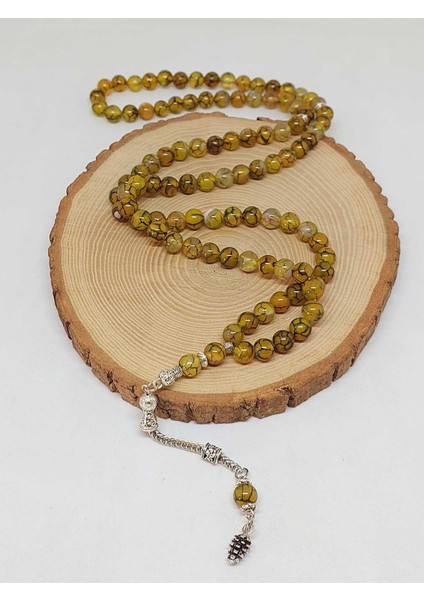 Akik Taşı 99LUK Tesbih 8mm (4203) fırsatları