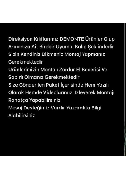Honda Civic Fc5 Araca Özel Direksiyon Kılıfı (5d Kristal Karbon Soft Nokta) indirimleri