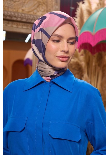 Marrakech Koleksiyon Soft Eşarp 1211 - 04 Pembe