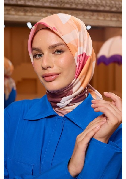 Marrakech Koleksiyon Soft Eşarp 1211 - 14 Turuncu