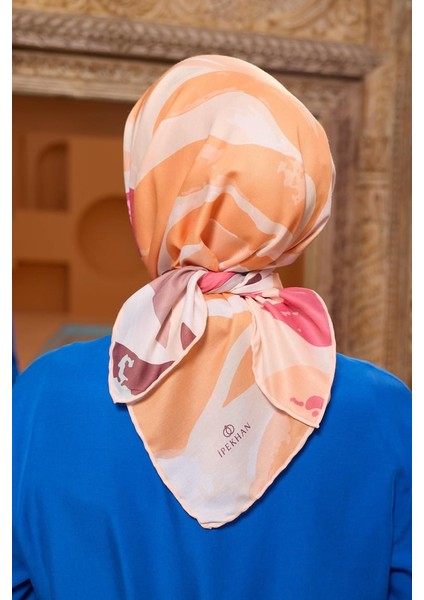 Marrakech Koleksiyon Soft Eşarp 1211 - 14 Turuncu
