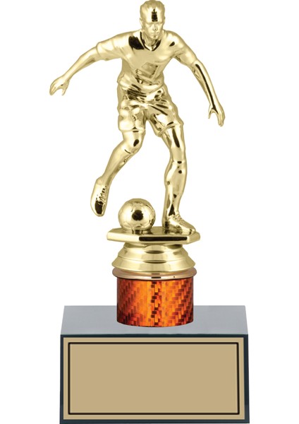Futbol Figürlü Ödül Kupası-Okul Kupası - Hediye Kupa 18 cm FG003