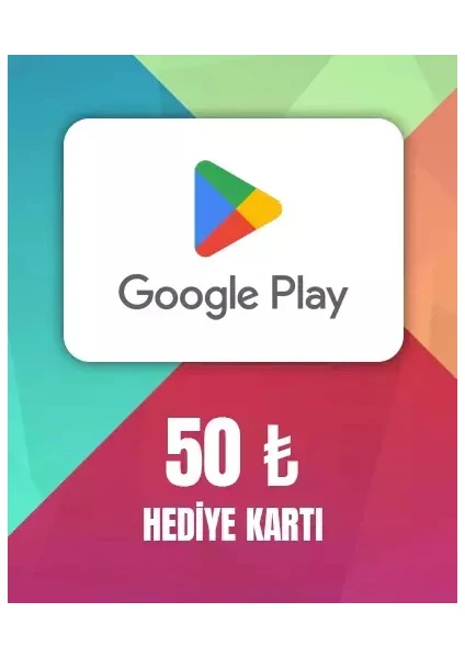 Google Play kodu 50 TL