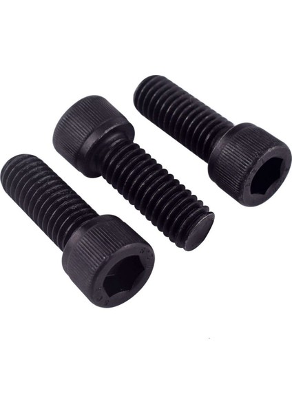 İmbus Siyah Çelik Civata Din 912 8.8 Kalite 6 x 25 mm 50 Adet fırsatları