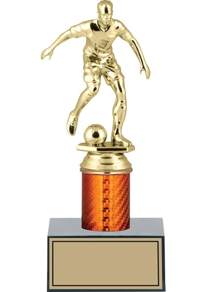 Futbol Figürlü Ödül Kupası-Okul Kupası - Hediye Kupa 21 cm FG003