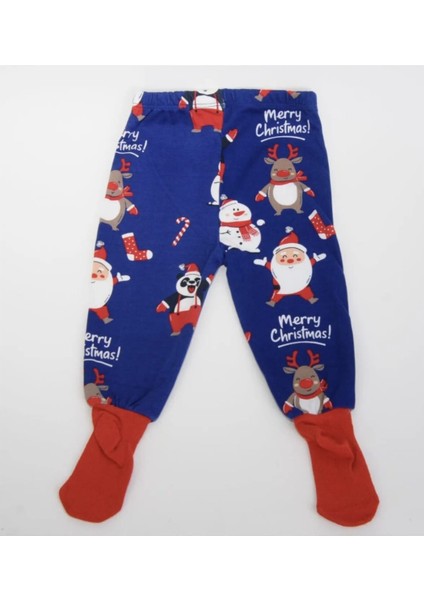 Merry Christmas (Yeni Yıl) Çoraplı Pijama Altı