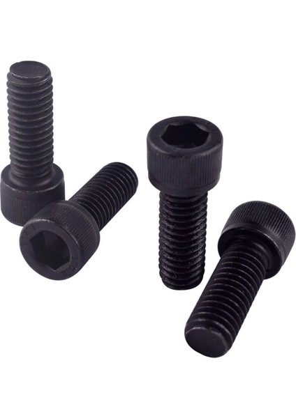 İmbus Siyah Çelik Civata Din 912 8.8 Kalite 6 x 20 mm 50 Adet indirimleri