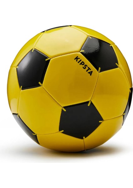 Futbol Topu Kipsta - Pompa Futbol Topu - 5 Numara - 12 Yaş ve Üzeri - Sarı - First Kick