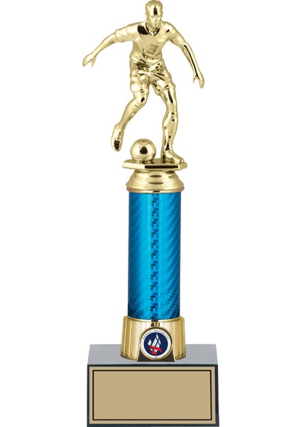 Futbol Figürlü Ödül Kupası-Okul Kupası - Hediye Kupa 30 cm FG005