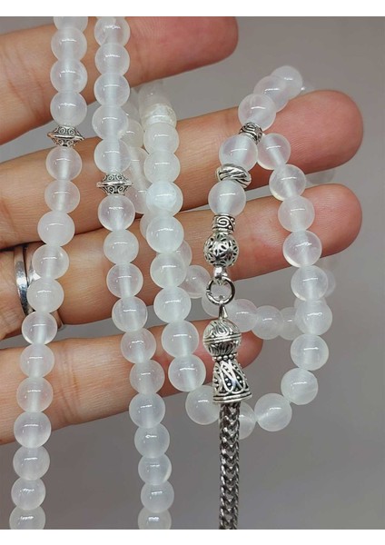 Selenit Taşı 99LUK Tesbih 6mm (9833) fiyatları