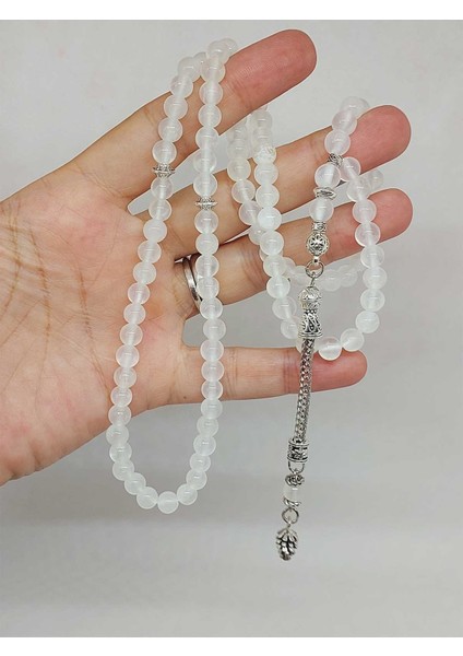 Selenit Taşı 99LUK Tesbih 6mm (9833) indirimleri