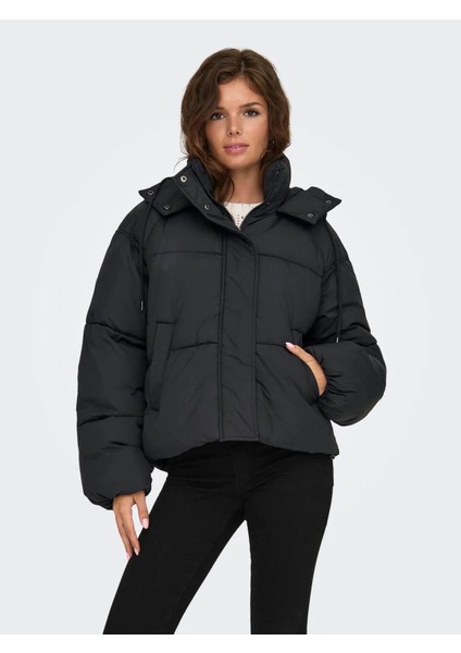 Onlhope Short Puffer Koyu Gri Kadın Mont 15322013 fiyatları
