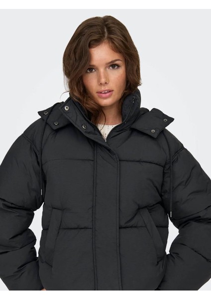 Onlhope Short Puffer Koyu Gri Kadın Mont 15322013 indirimleri