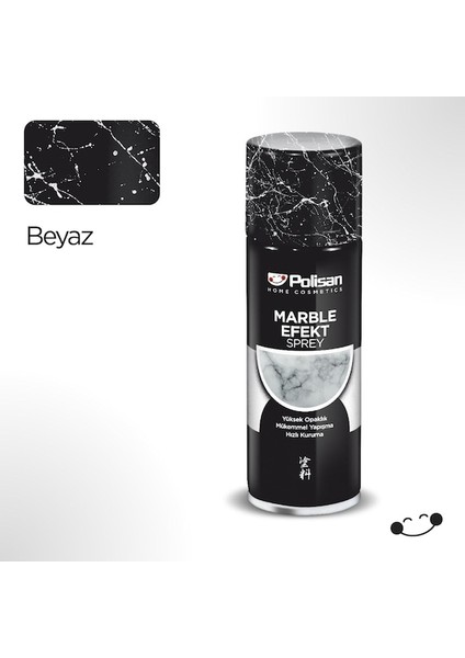 Sprey Özel Amaçlı Mermer Efekt Beyaz 200 ml