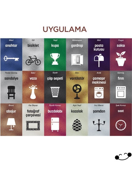 Sprey Boya Metalik Bakır 220 400 ml modelleri