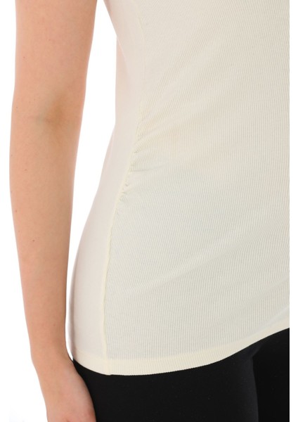 Hamile Esnek Pamuklu Kumaş T-Shirt
