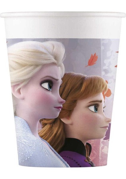 Frozen 2 Karton Bardak 8'li