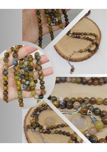 Pietersite Taşı 99LUK Tesbih 8mm (23125)